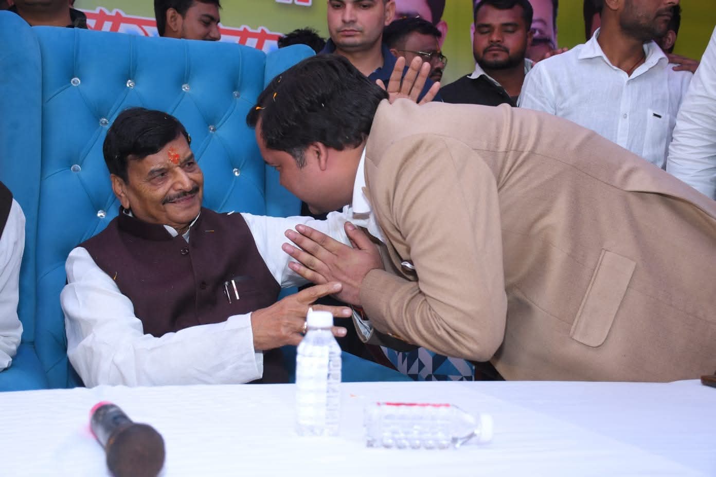 पूर्व कैबिनेट मंत्री श्री शिवपाल सिंह यादव जी से भेंट