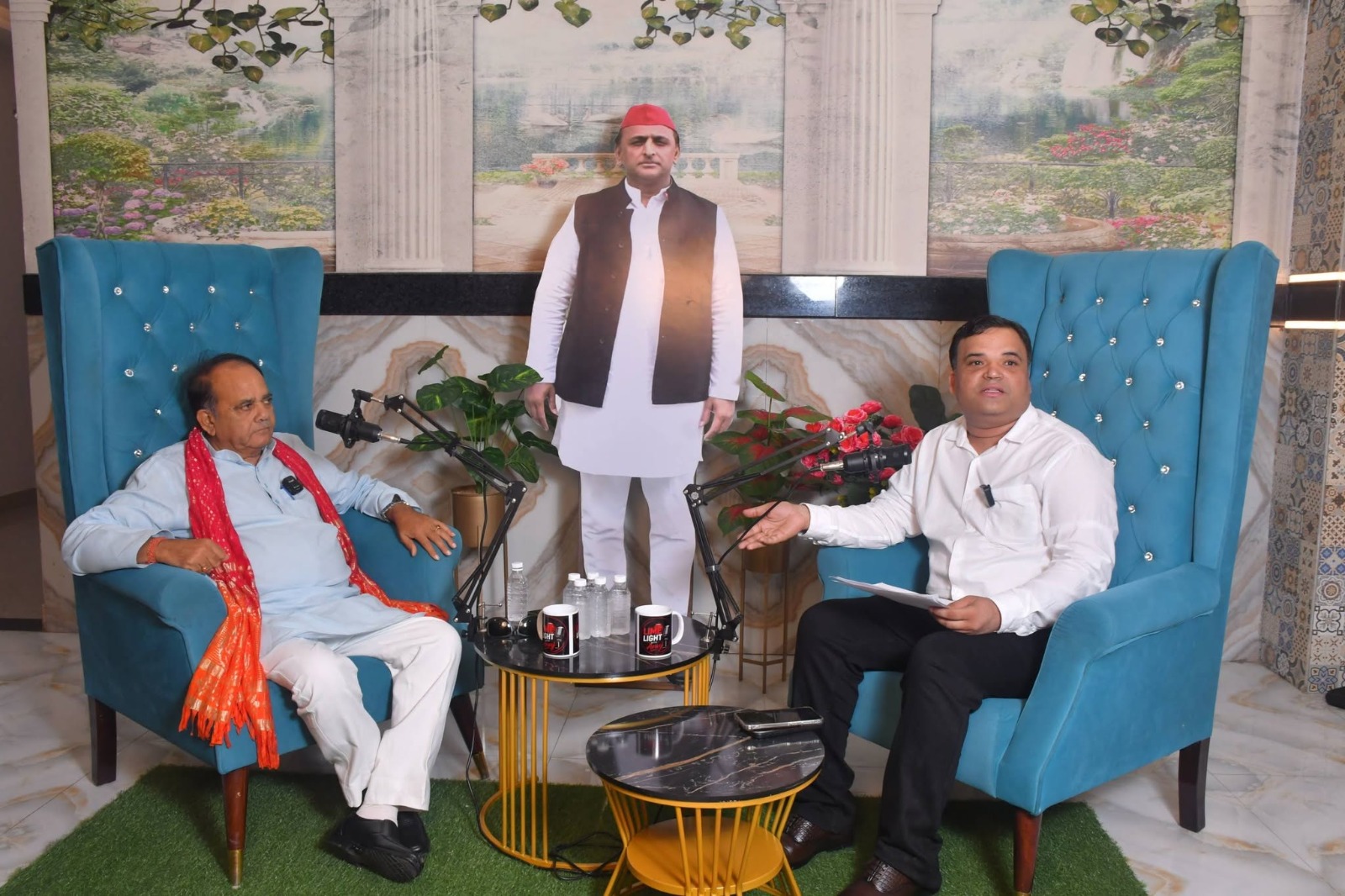 स्टूडियो साक्षात्कार एवं सोशल मीडिया बाइट्स